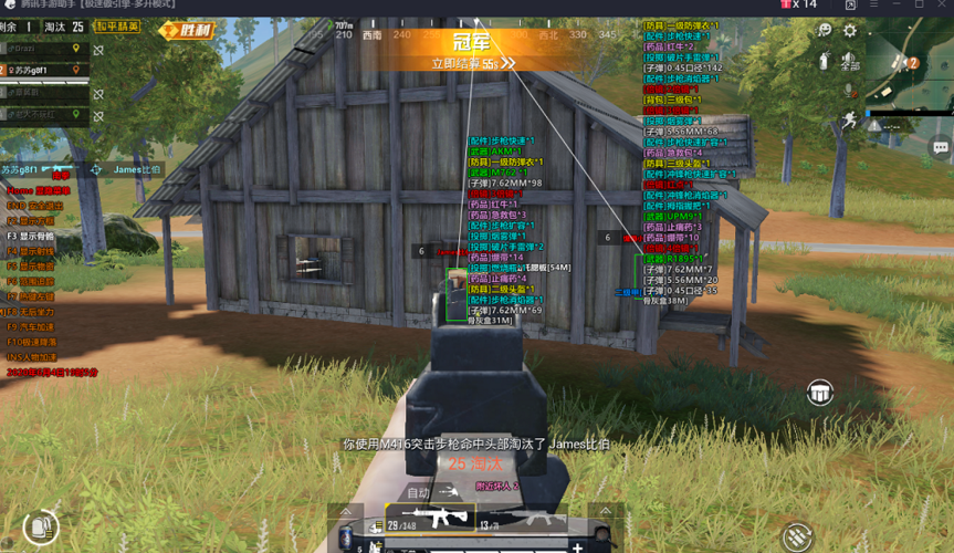 和平精英辅助【黑鲨直装】方框透视 无后自瞄 加速穿墙 雷达绘制  视角扩大 空投透视 人物射线 准星聚点